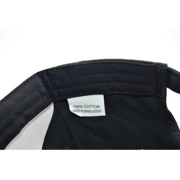 Black Fashion Baseball Hat Cap One Size Fits Most - Picture 5 of 5
